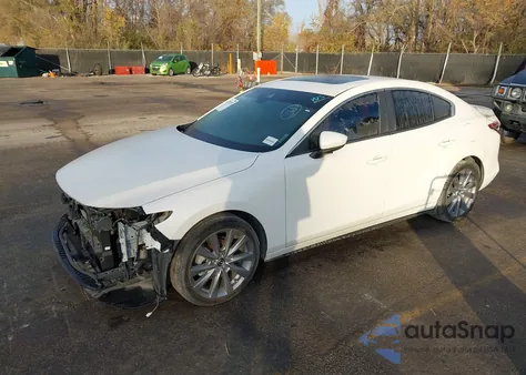 2022 Mazda Mazda3 Preferred из США, поврежденный, VIN 3MZBPACL7NM316710